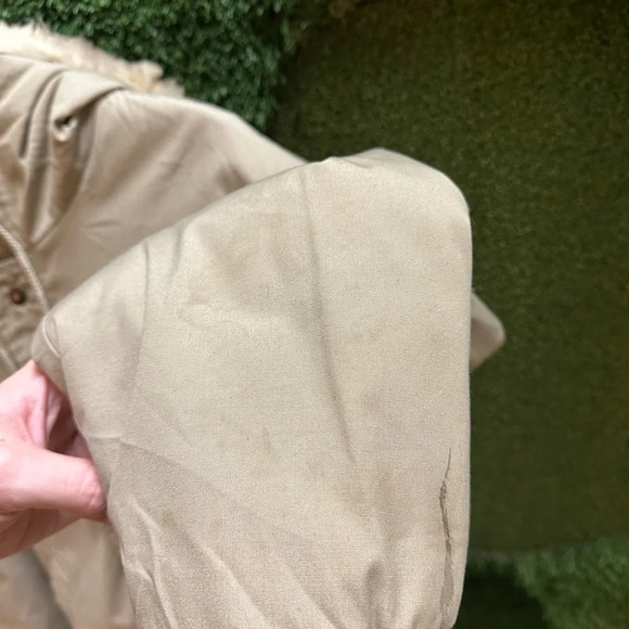 Vintage 1980s Sears Down Filled Bomber Jacket Large - Picture 6 of 9